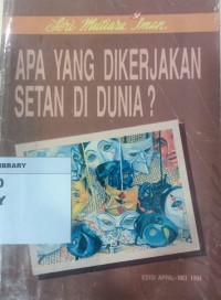 Image of Apa yang dikerjakan setan di dunia?
