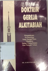 Image of Doktrin Gereja Alkitabiah
