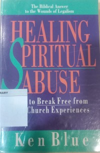 Image of Healing Spiritual Abuse
