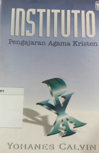 Image of Institutio: Pengajaran Agama Kristen
