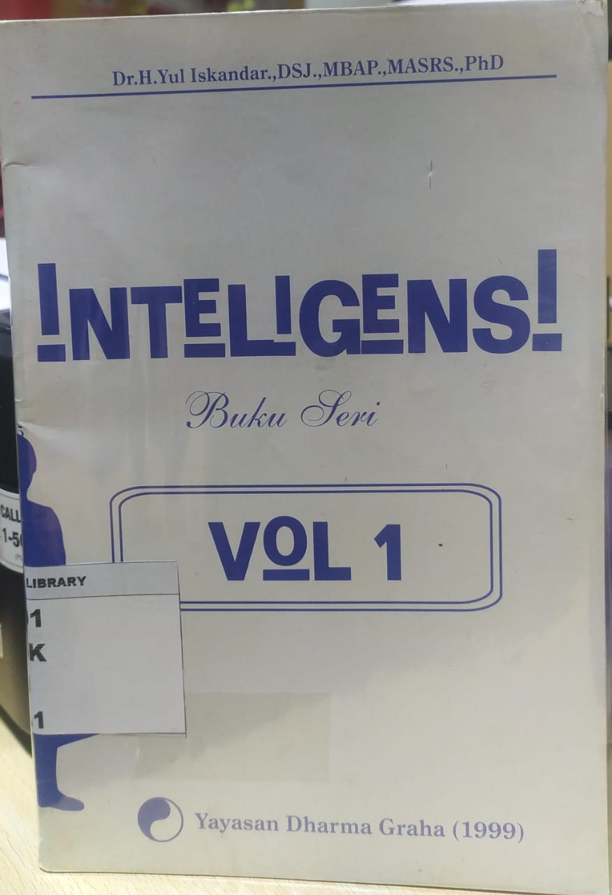 Inteligensi: Buku Seri Vol 1