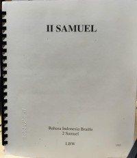 Image of II SAMUEL