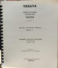 Yesaya: Shorter Old Testament Selections From Isaiah Vol. 1