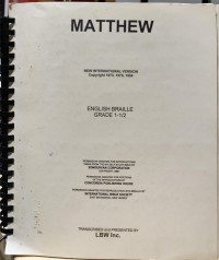 Image of Matthew