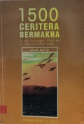 1500 Ceritera Bermakna: Untuk Renungan, Khotbah & Ceramah Anda: Jilid 1