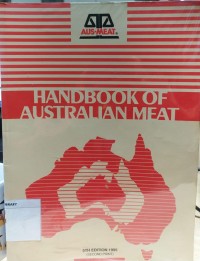 Handbook Of Australian Meat Image of Handbook Of Australian Meat